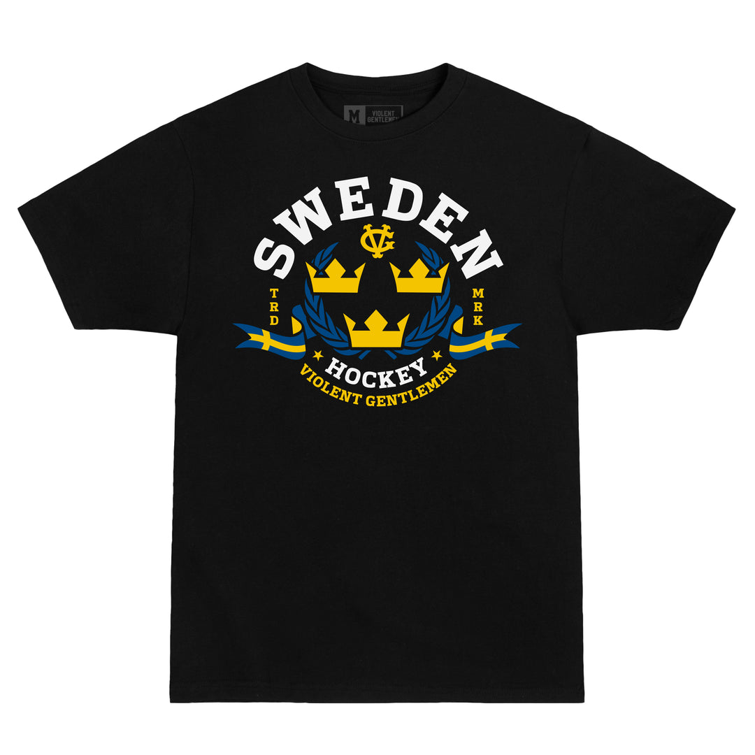 Three Crowns Premium Tee - - Men's T-Shirts - Violent Gentlemen