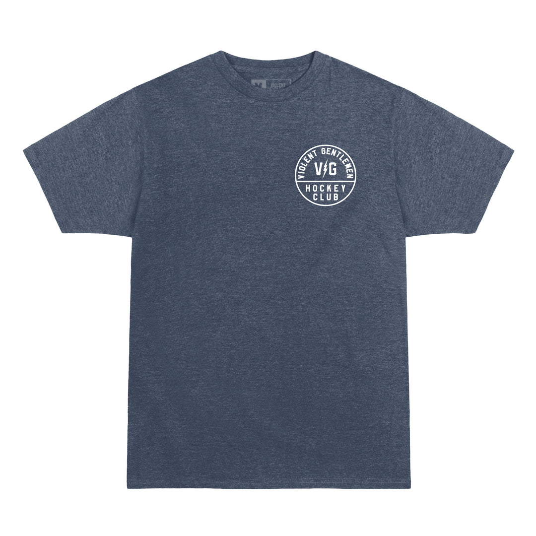 Hockey Triumph Premium Tee - - Men's T-Shirts - Violent Gentlemen Hockey Lifestyle | Built by Fans for Fans | Perfect Gift for hockey fan or hockey players that live in the hockey culture
