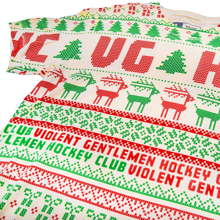 Yuletide All-Over Vintage Tee
