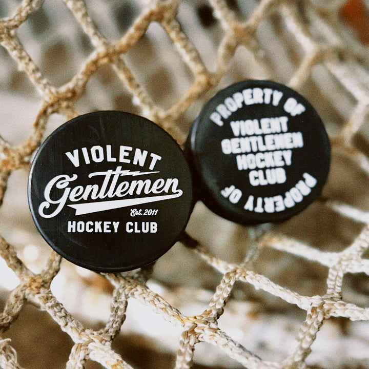 Brass Bonanza Hockey Puck