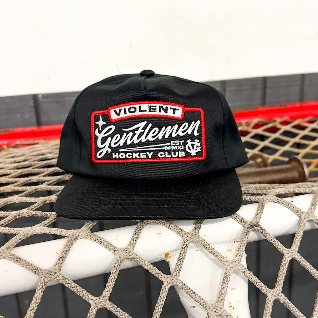 Hockey Supercab Unstructured Hat - - Hats - Violent Gentlemen Hockey Lifestyle | Built by Fans for Fans | Perfect Gift for hockey fan or hockey players that live in the hockey culture