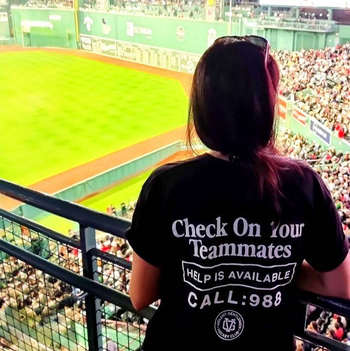 Hockey Check On Your Teammates Premium Tee - - Men's T-Shirts - Violent Gentlemen Hockey Lifestyle | Built by Fans for Fans | Perfect Gift for hockey fan or hockey players that live in the hockey culture