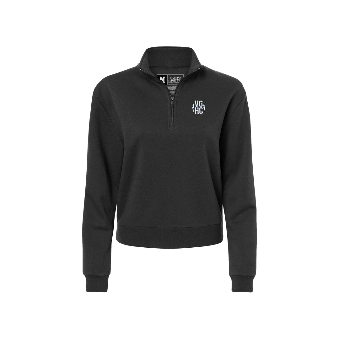 Bolts Womens Quarter Zip Fleece -  - Women's Fleece Tops - Violent Gentlemen