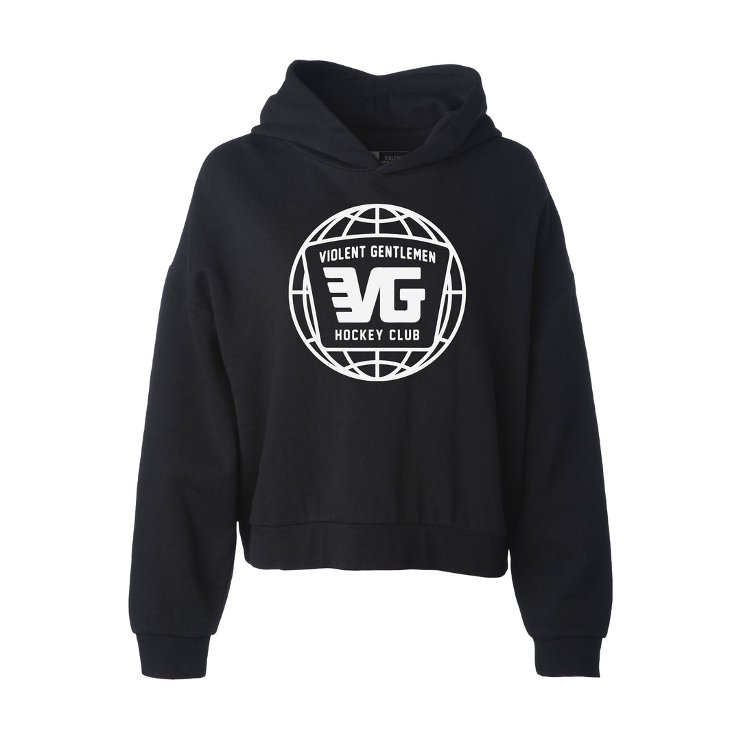 World Flyover Womens Weekender Pullover Hood - - Women's Fleece Tops - Violent Gentlemen