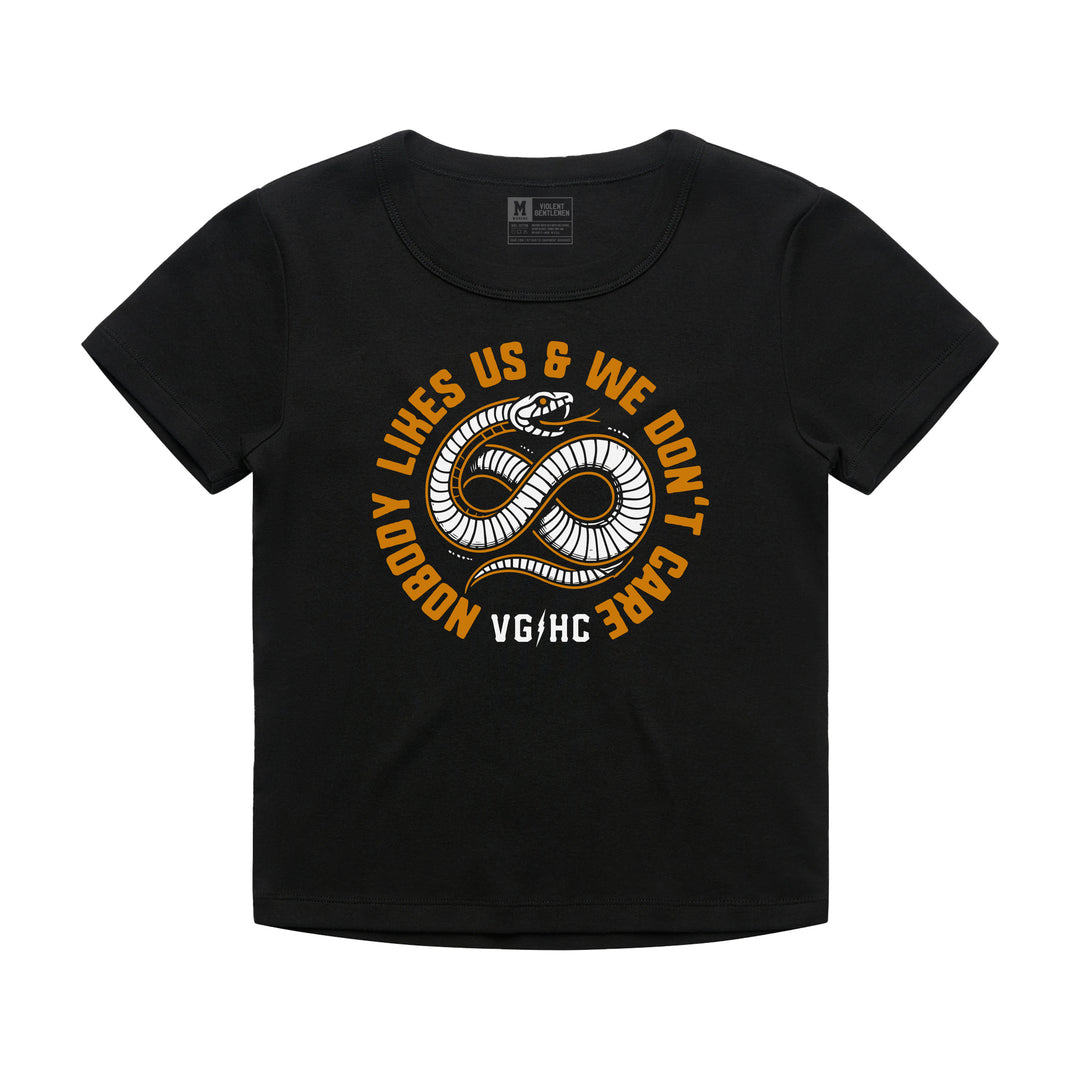 Infinity Womens Baby Tee - - Women's T-Shirts - Violent Gentlemen