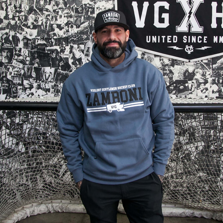 Two Line Pass Relaxed Pullover Hood