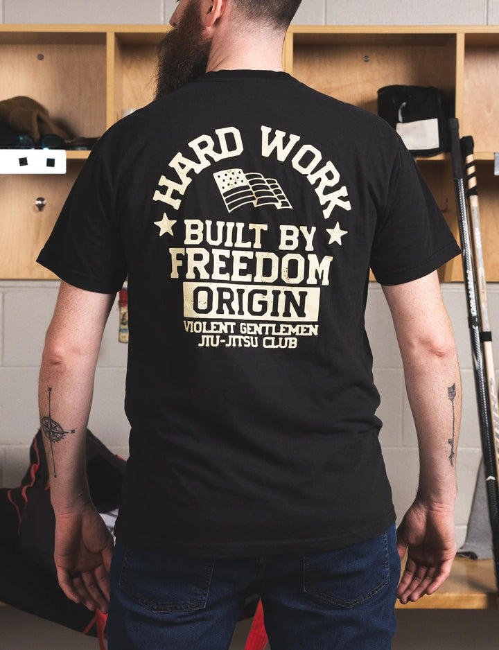 CORE TSHIRT VG HARD WORK GRAPHIC - - Men's T-Shirts - ORIGIN
