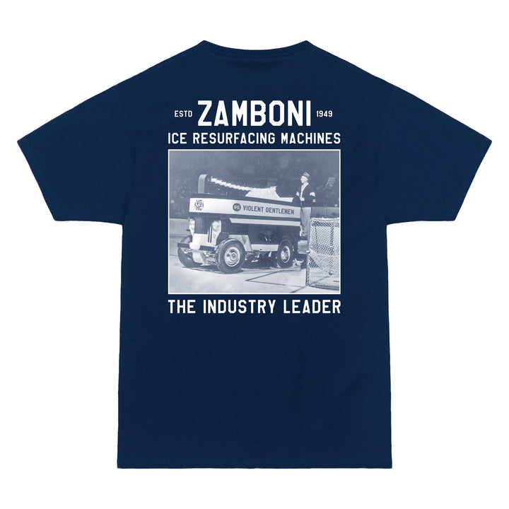 Hockey Ice Resurfacing Machines Premium Tee - - Men's T-Shirts - Violent Gentlemen Hockey Lifestyle | Built by Fans for Fans | Perfect Gift for hockey fan or hockey players that live in the hockey culture