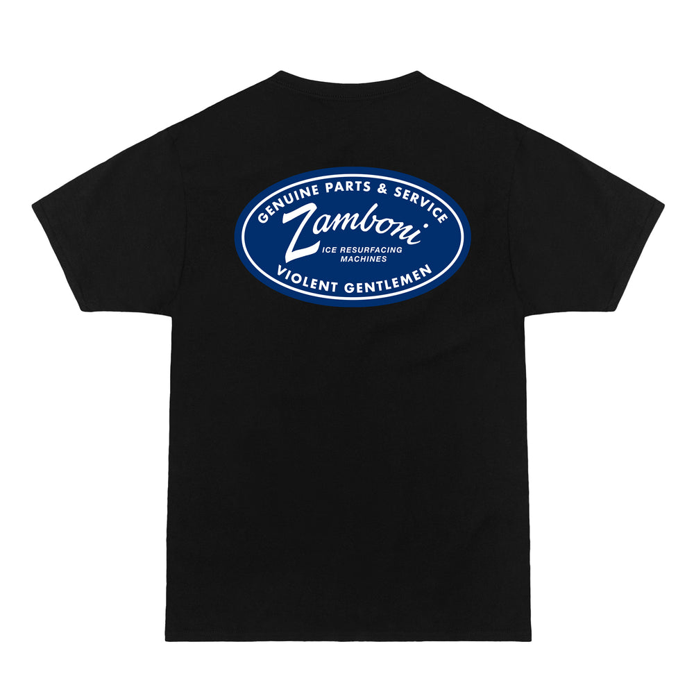 Hockey Zamboni Service Premium Tee - - Men's T-Shirts - Violent Gentlemen Hockey Lifestyle | Built by Fans for Fans | Perfect Gift for hockey fan or hockey players that live in the hockey culture