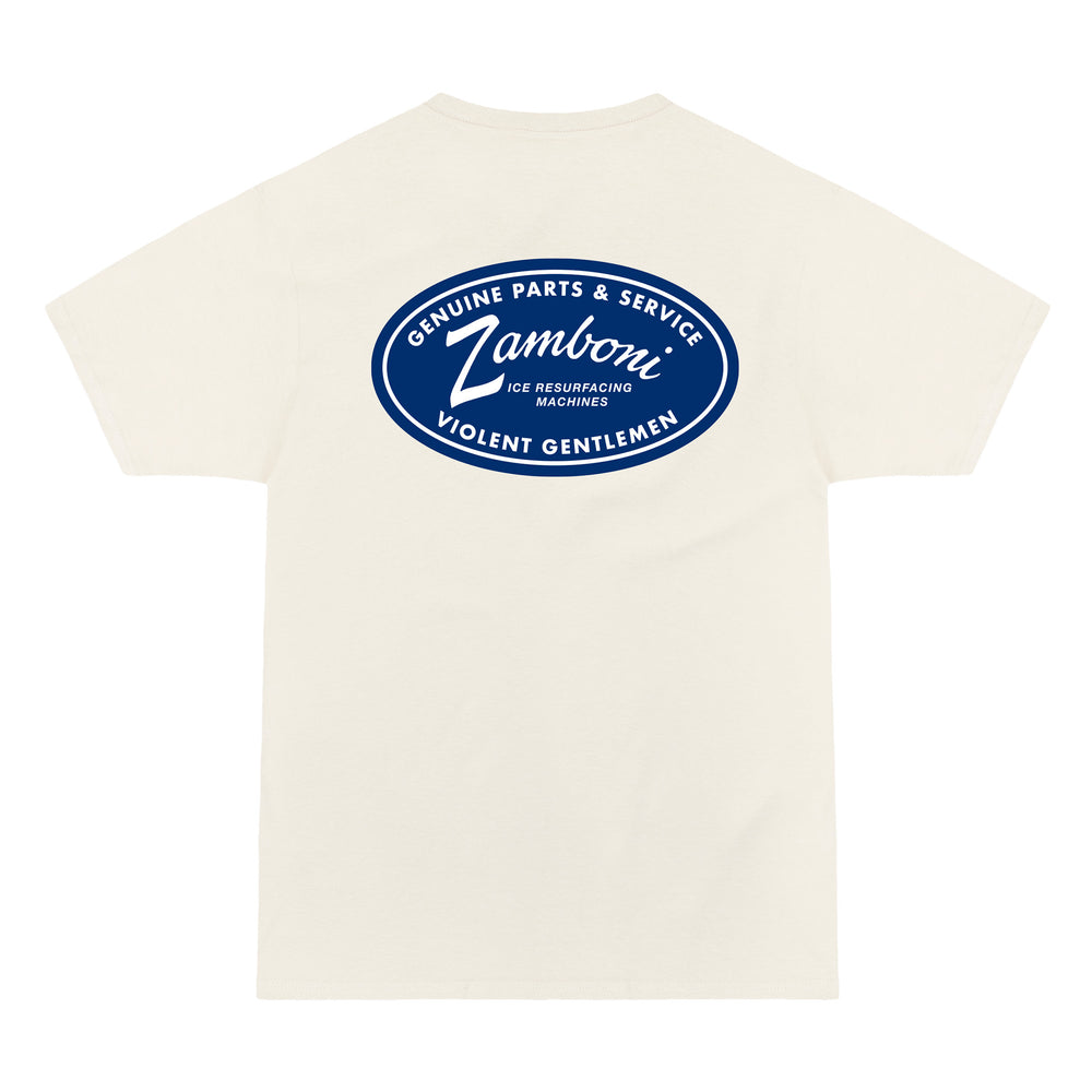 Hockey Zamboni Service Premium Tee - - Men's T-Shirts - Violent Gentlemen Hockey Lifestyle | Built by Fans for Fans | Perfect Gift for hockey fan or hockey players that live in the hockey culture
