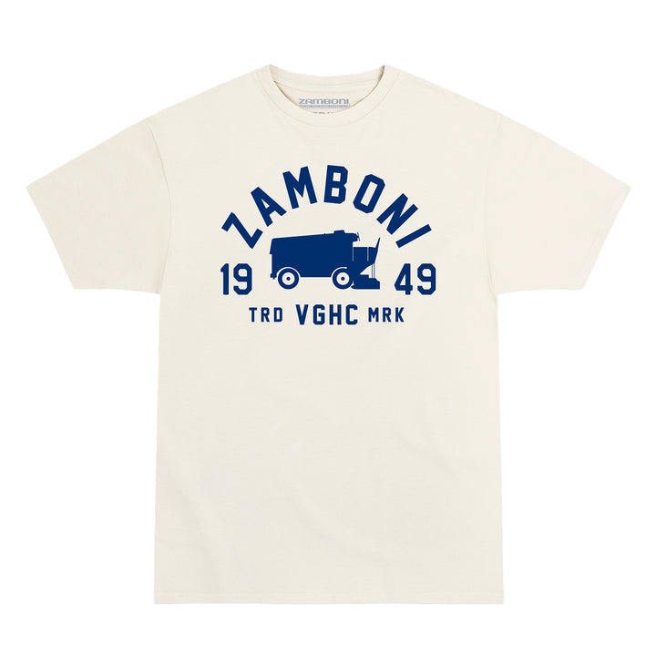 Hockey Machine Zamboni Premium Tee - - Men's T-Shirts - Violent Gentlemen Hockey Lifestyle | Built by Fans for Fans | Perfect Gift for hockey fan or hockey players that live in the hockey culture