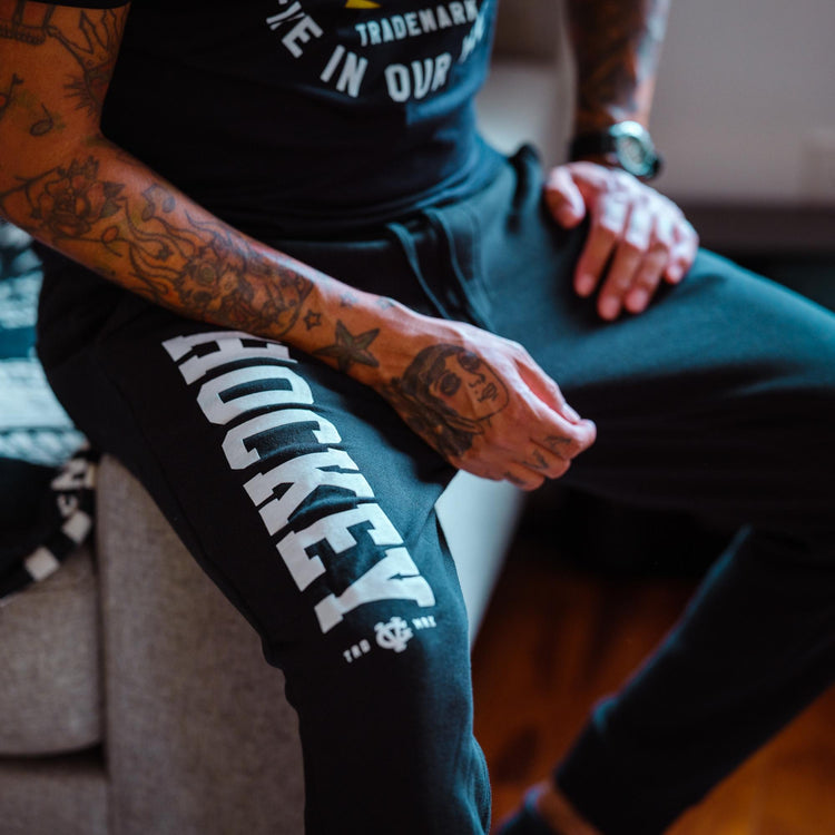 Hockey Sweatpants -  - Men's Fleece Bottoms - Violent Gentlemen