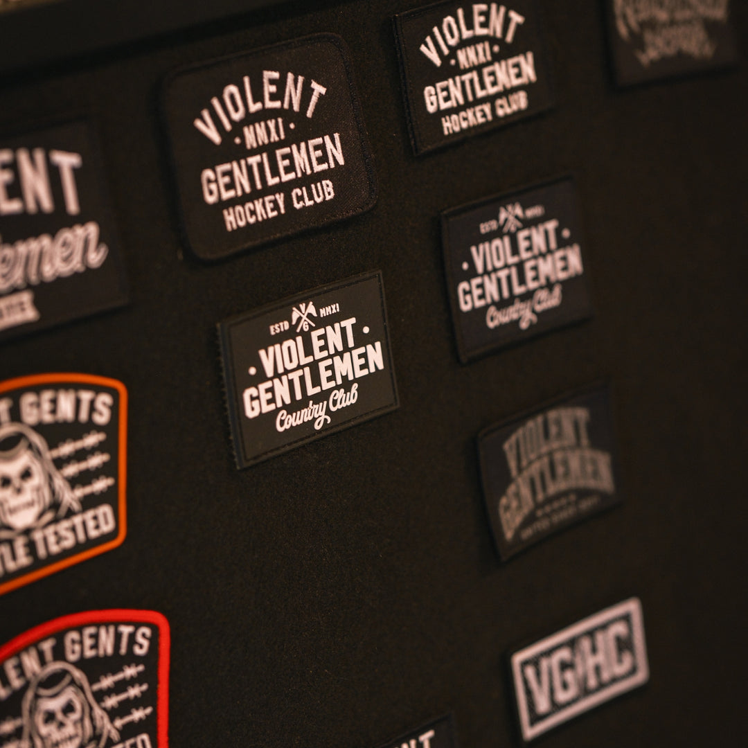 Country Club PVC Velcro Patch -  - Accessories - Violent Gentlemen