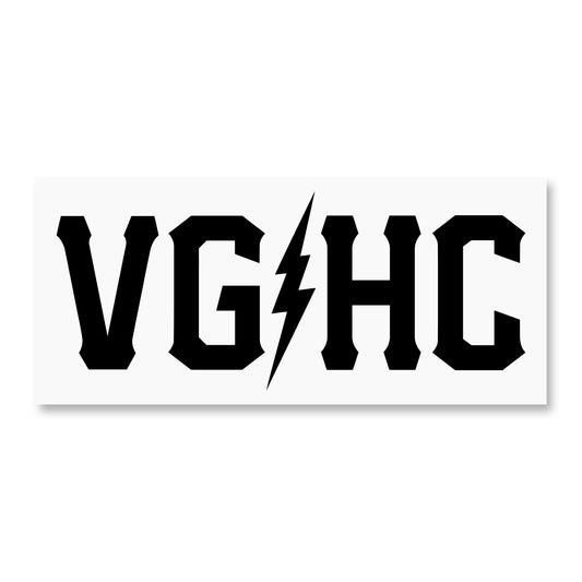 VGHC Bumper Sticker - White - Accessories - Violent Gentlemen