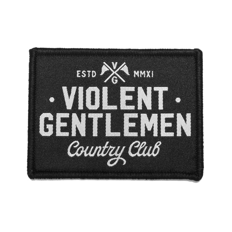 Country Club Velcro Patch -  - Accessories - Violent Gentlemen