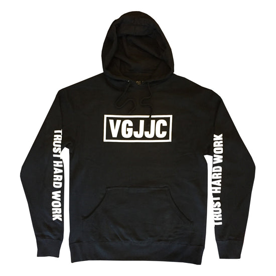 VGJJC Box Pullover Hood - Black - Men's Fleece Tops - Violent Gentlemen