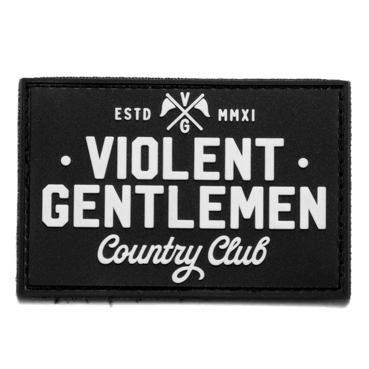 Country Club PVC Velcro Patch -  - Accessories - Violent Gentlemen
