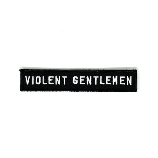 Soft Block Embroidery Patch -  - Accessories - Violent Gentlemen