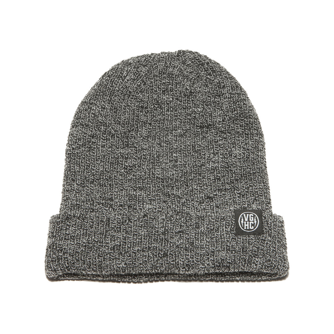 Clips Fold Beanie - Heather Grey - Beanies - Violent Gentlemen