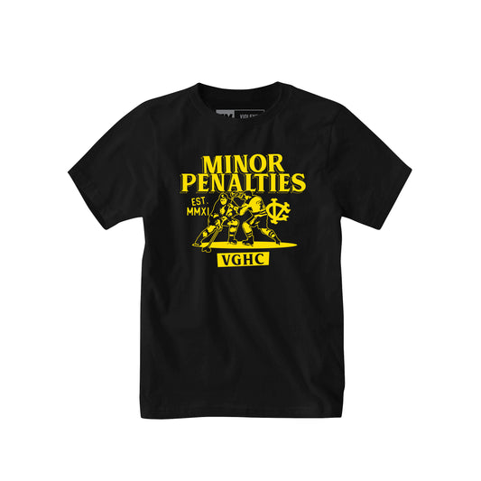 Minor Penalties Kids Tee -  - Kid's T-Shirts - Violent Gentlemen