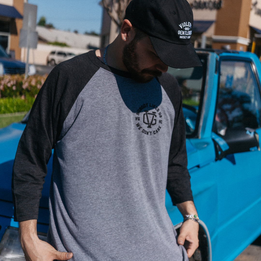 Hockey Loyalty Dad Hat - - Hats - Violent Gentlemen Hockey Lifestyle | Built by Fans for Fans | Perfect Gift for hockey fan or hockey players that live in the hockey culture