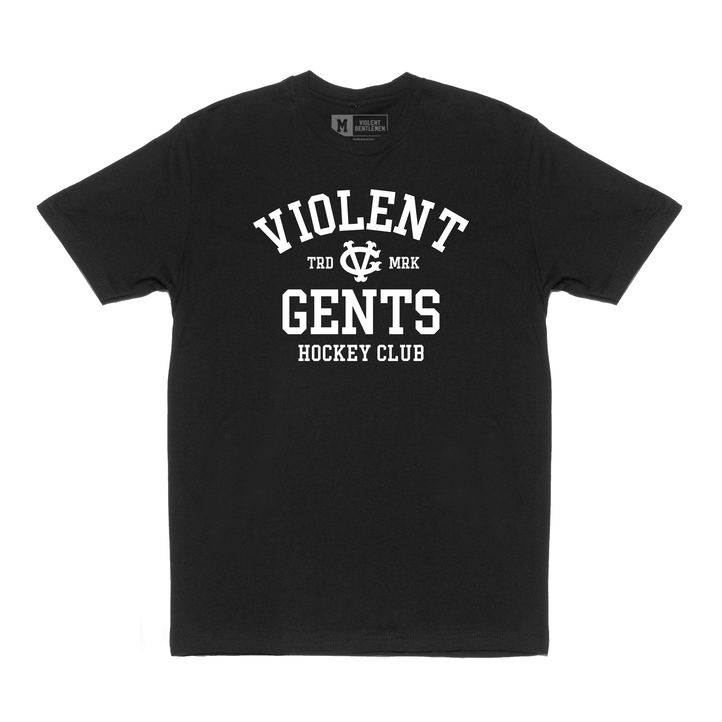 【HOCKEY】 WINGS TEE BLACK Hockey T-shirt Wings Black