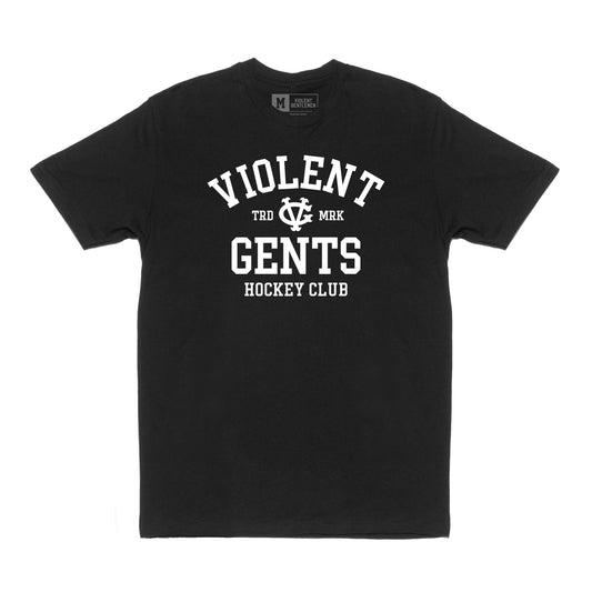 Chelios Tee - Black - Men's T-Shirts - Violent Gentlemen