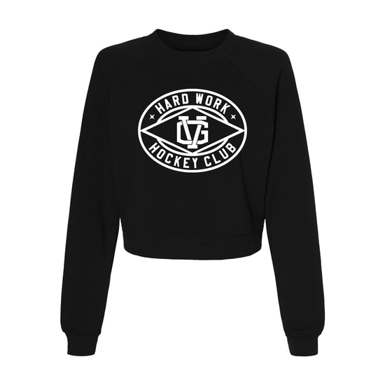 Current Womens Raglan Crop Crew Neck -  - Women's Fleece Tops - Violent Gentlemen