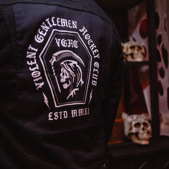 Coffin Canvas Back Patch -  - Accessories - Violent Gentlemen