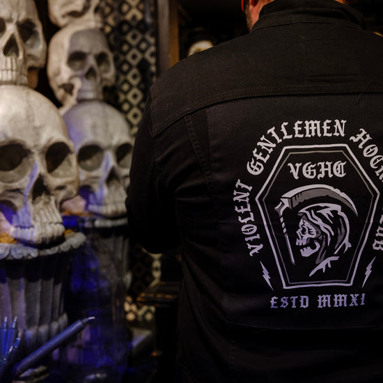 Coffin Canvas Back Patch -  - Accessories - Violent Gentlemen