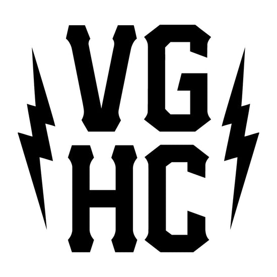 VGHC Stacked Die Cut Sticker - black - Accessories - Violent Gentlemen